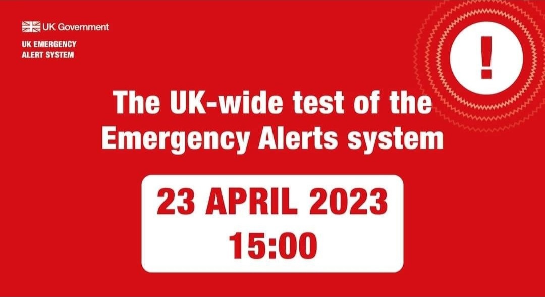 National emergency alerts test