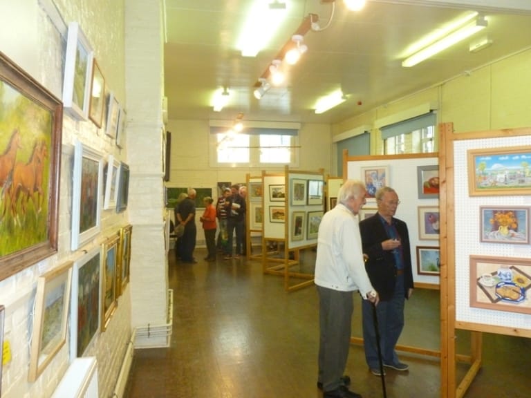 A wide variety of different styles are on display