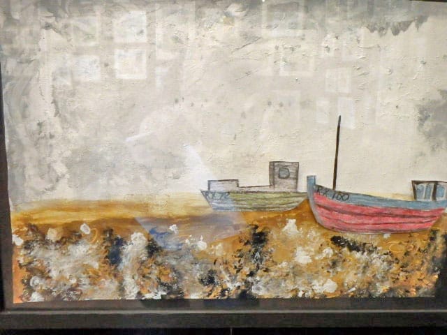 Painting by a pupil at St Thomas's School, Winchelsea
