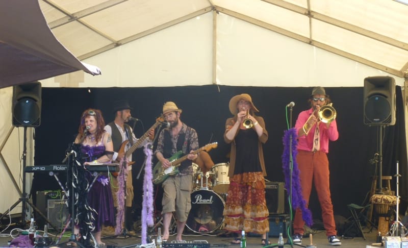 Jazz in the sun at last year's Wipers musical performance