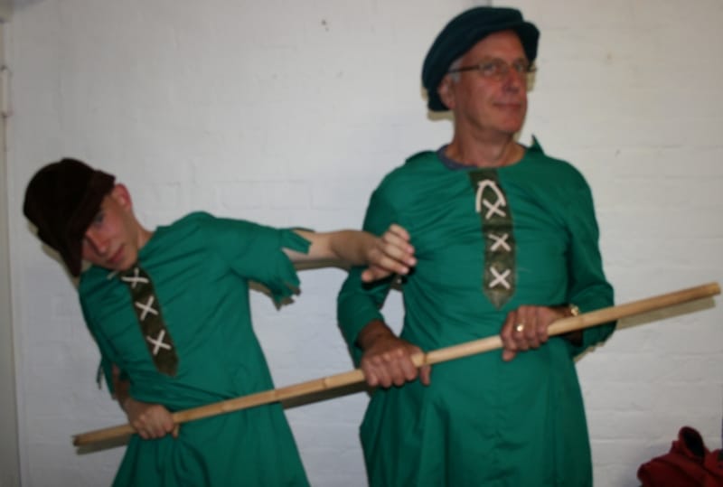 The hapless henchmen Ruff and Scruff