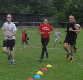 At last the finish line approaches