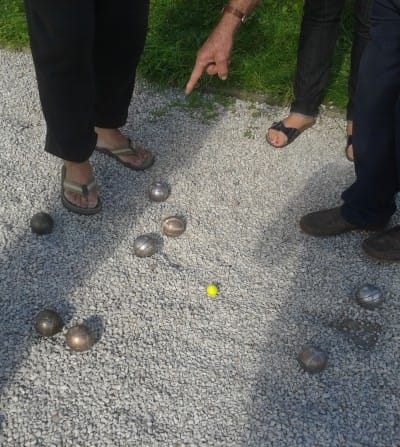 Distance from the jack is carefully measured