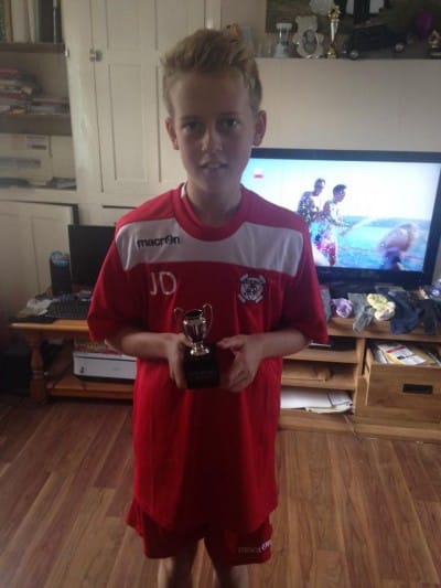 Man of the Match Jason Dalton