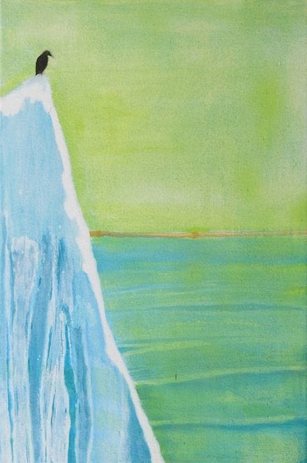 Neil Metzner The witness, oil on canvas 2014