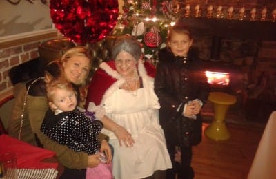 In the interests of gender equality, Mother Christmas was allowed out of the North Pole this year and in to the Old Borough Arms