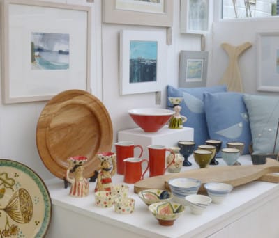 Pottery, pictures and more were in display