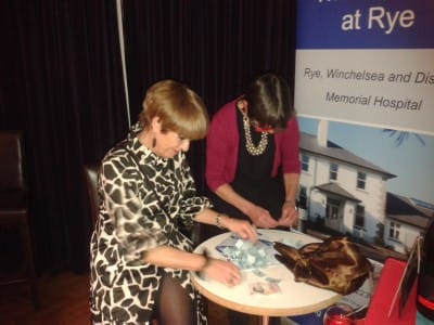 Organiser Jane Conlin, left, with Zoe Richmond-Watson