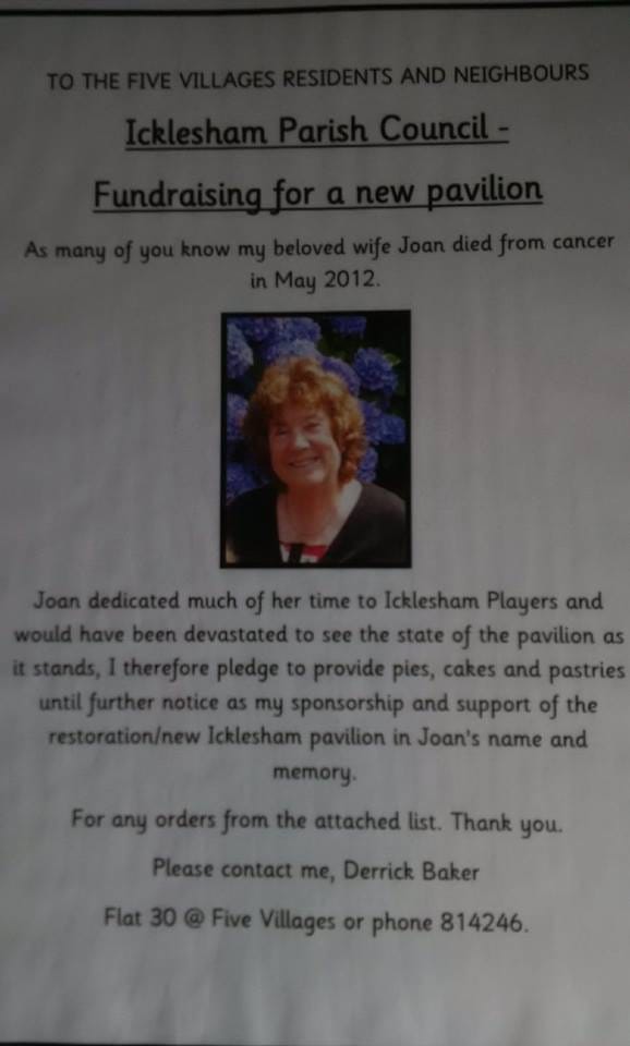The late Joan Baker dedicated much of her time to Icklesham players