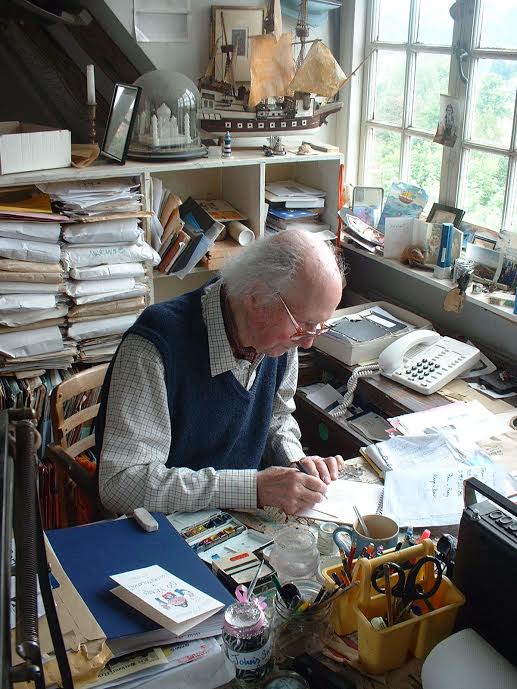 John Ryan in his study
