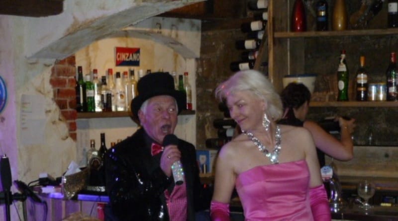 The Blings - after a swift change of costume