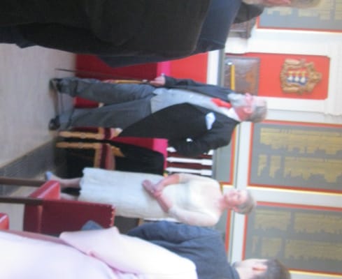 "Do you take...." the service begins