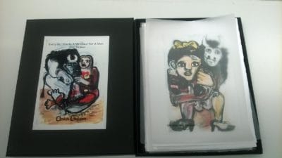 Box set of Oska Lappin's paintings