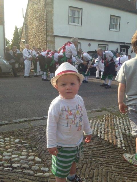 WT at Morris dancing