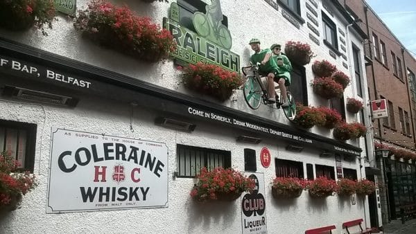 Apparently one of the oldest, certainly the most beautiful pub inside and interesting outside