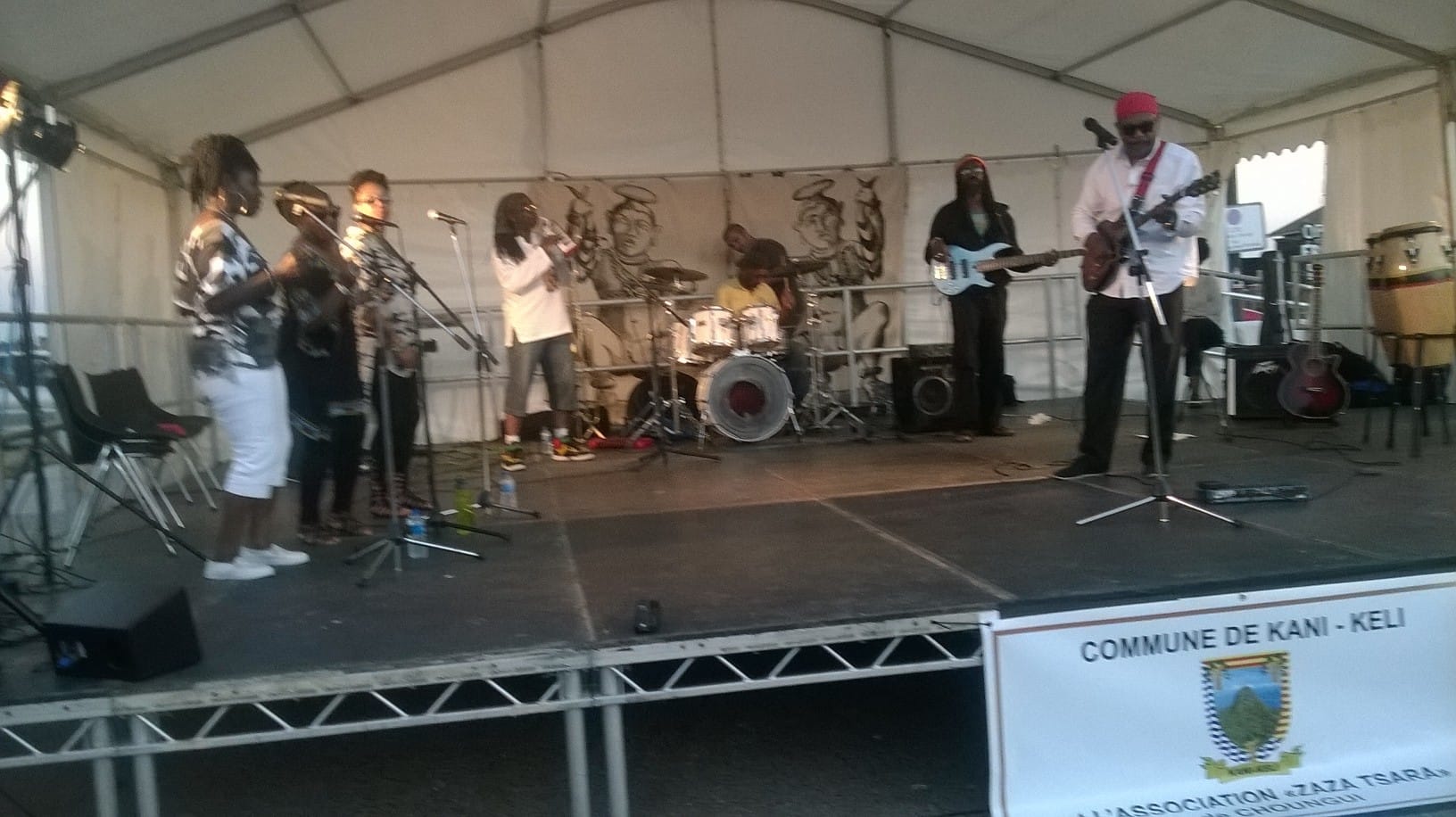 An evening of Raggae with the Gabbidon Band