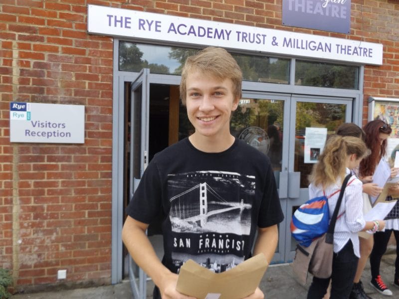 Another happy student