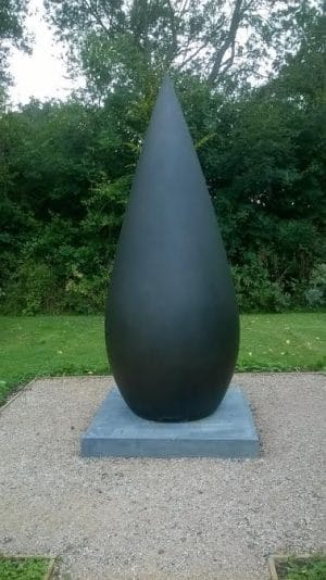 A beautiful piece of art as one arrives at Fairlight Hall