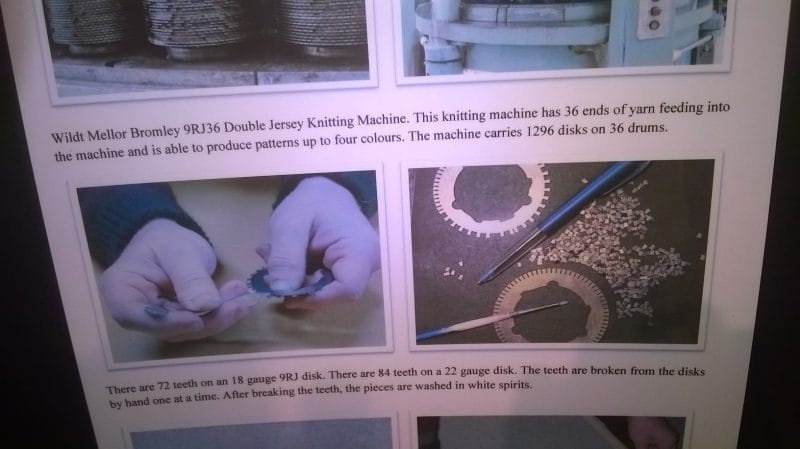 Explanation of where the tiny steel mosaic pieces come from