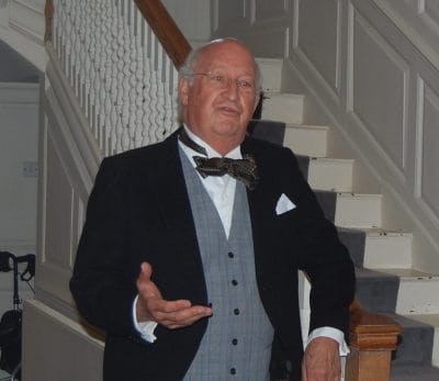 Andreas Prindl as Henry James at Lamb House