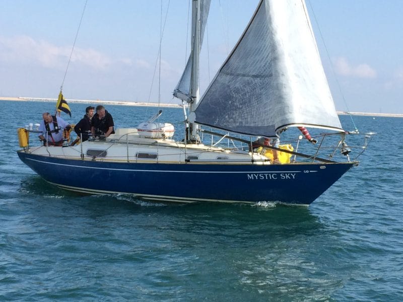 Mystic Sky - too close for comfort at times