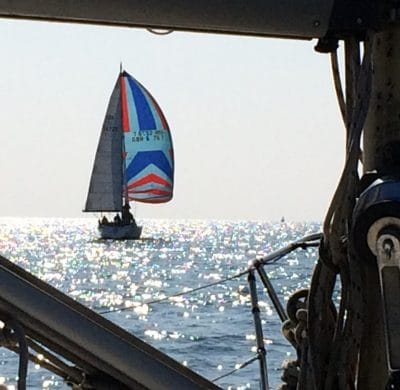 Slowly, slowly Helena Anne crept up on Roxanne