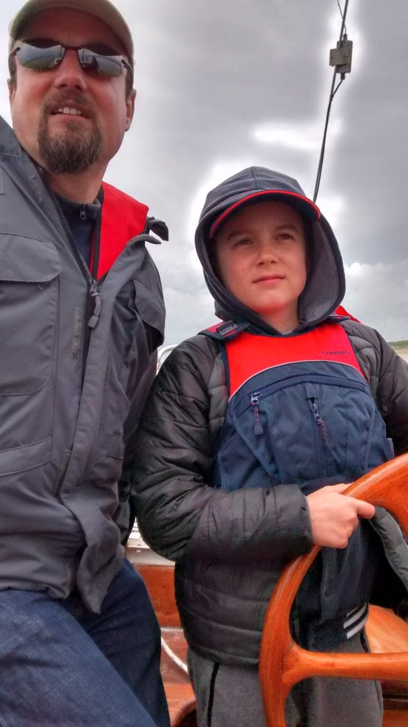 From 7 or younger) to 70 or older) sailing is accessible to all