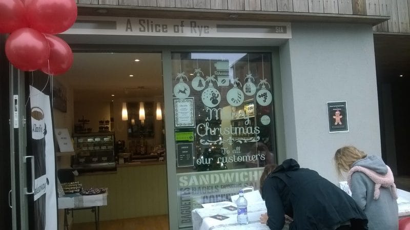 A Slice of Rye, reasonably priced sandwiches