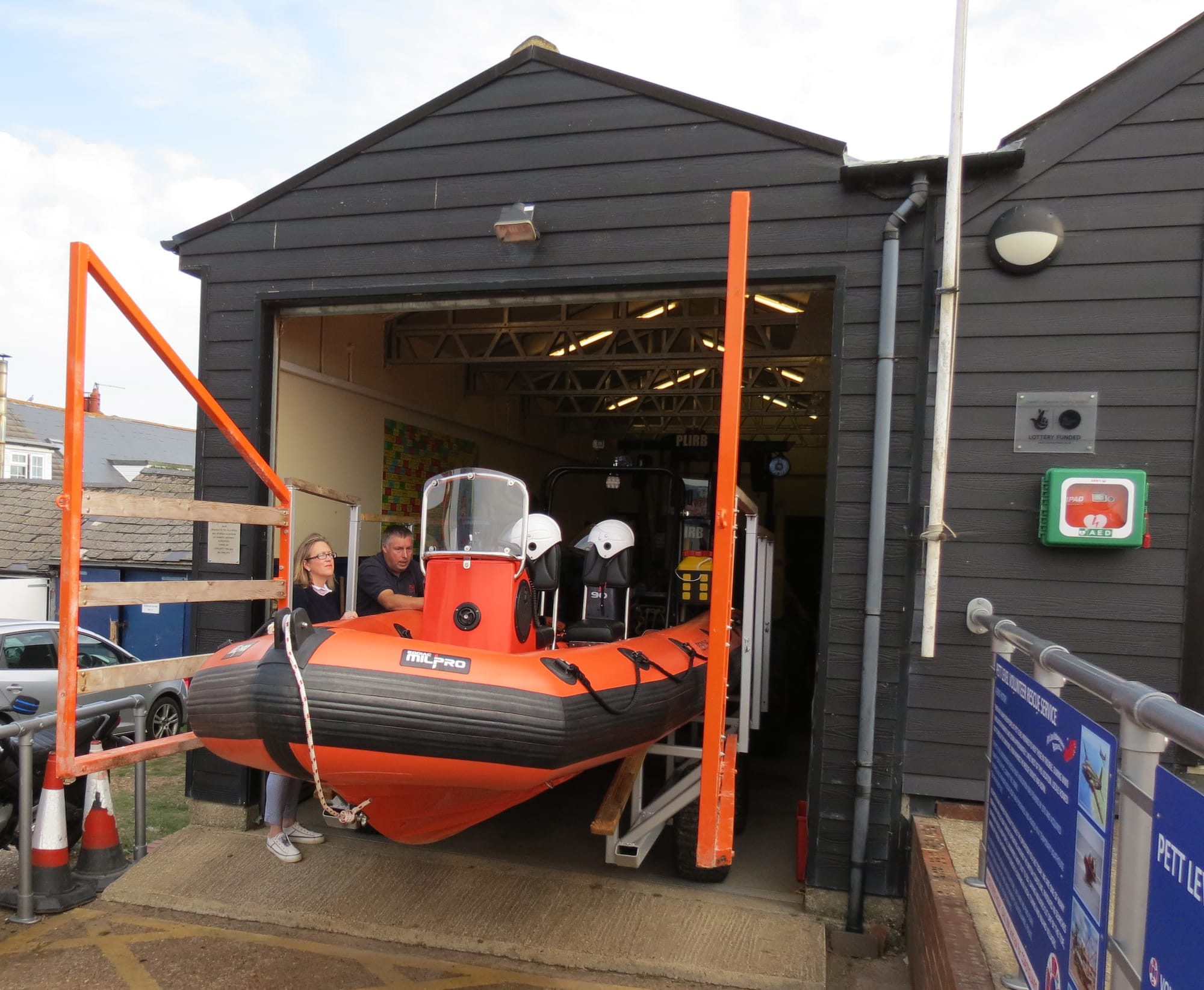 SallyAnn Hart visit to PLIRB